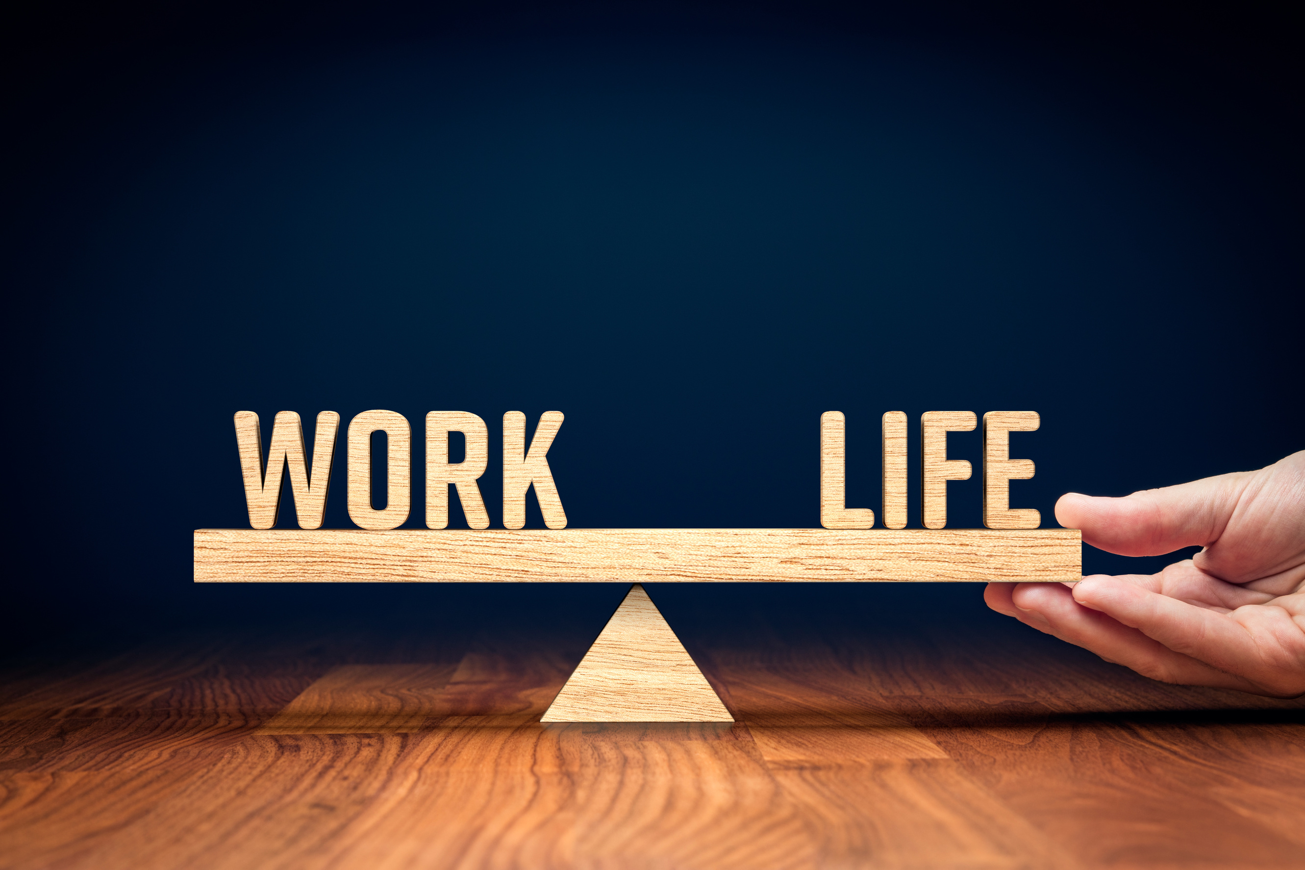 Work life balance concept